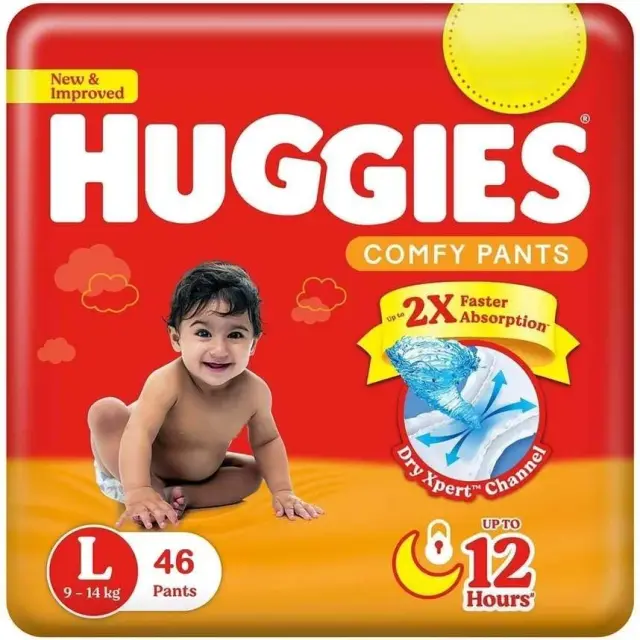 NEW & IMPROVED HUGGIES COMPY PANTS