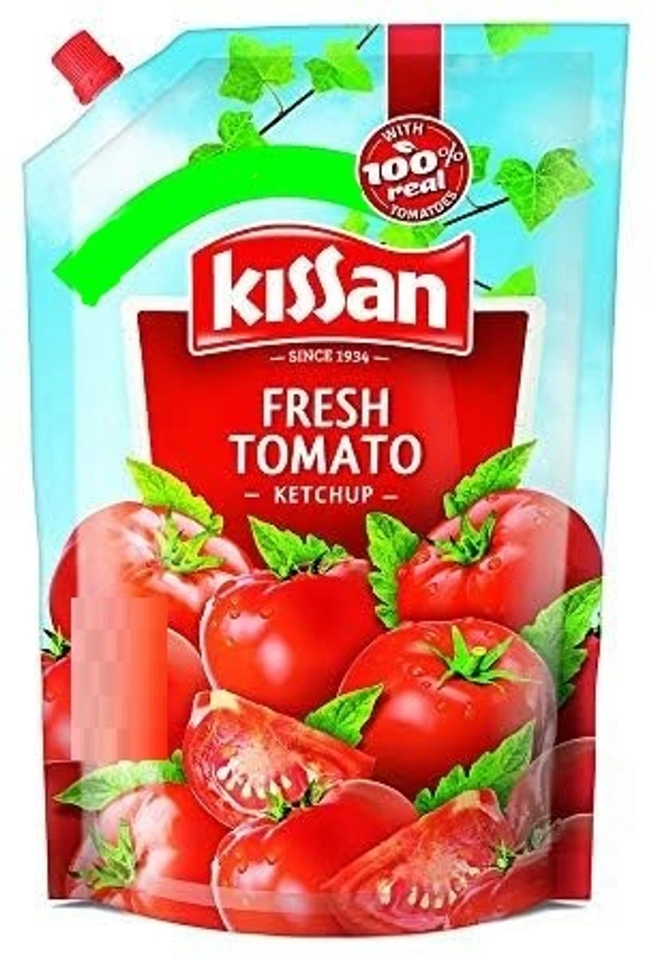 KISSAN FRESH TOMATO KETCHUP MADE FROM REAL TOMATOES SAUCES & KETCHUP