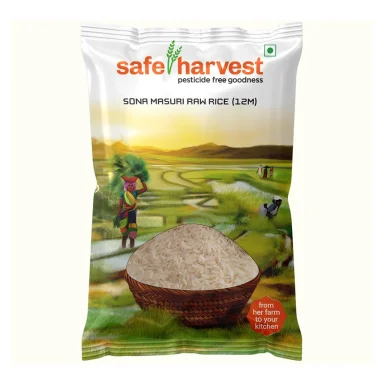 SAFE HARVEST PESTICIDE FREE SONA MASURI RAW RICE