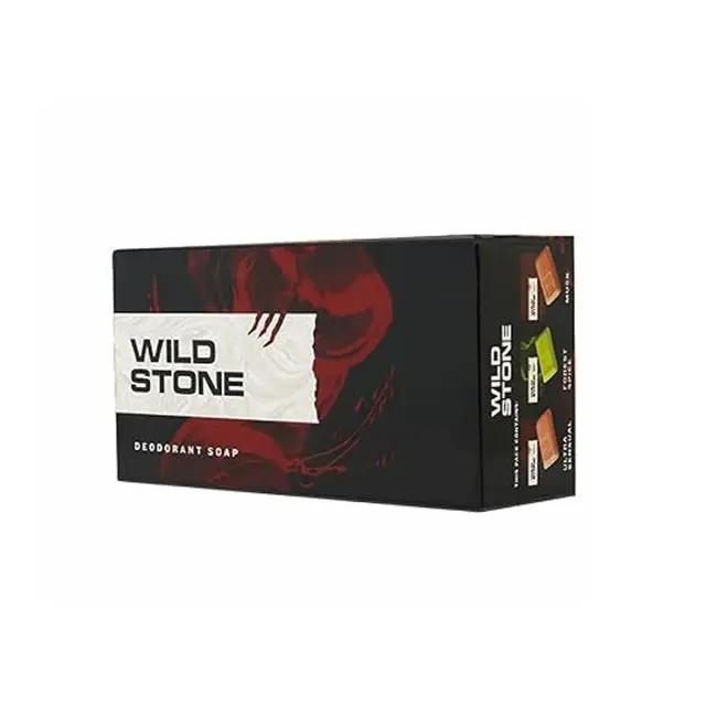 WILD STONE DEODORANT SOAP 6 PCS PACK